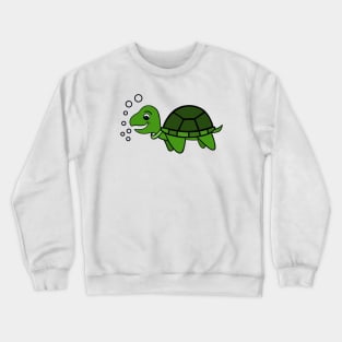 FUNNY Green Turtle Crewneck Sweatshirt